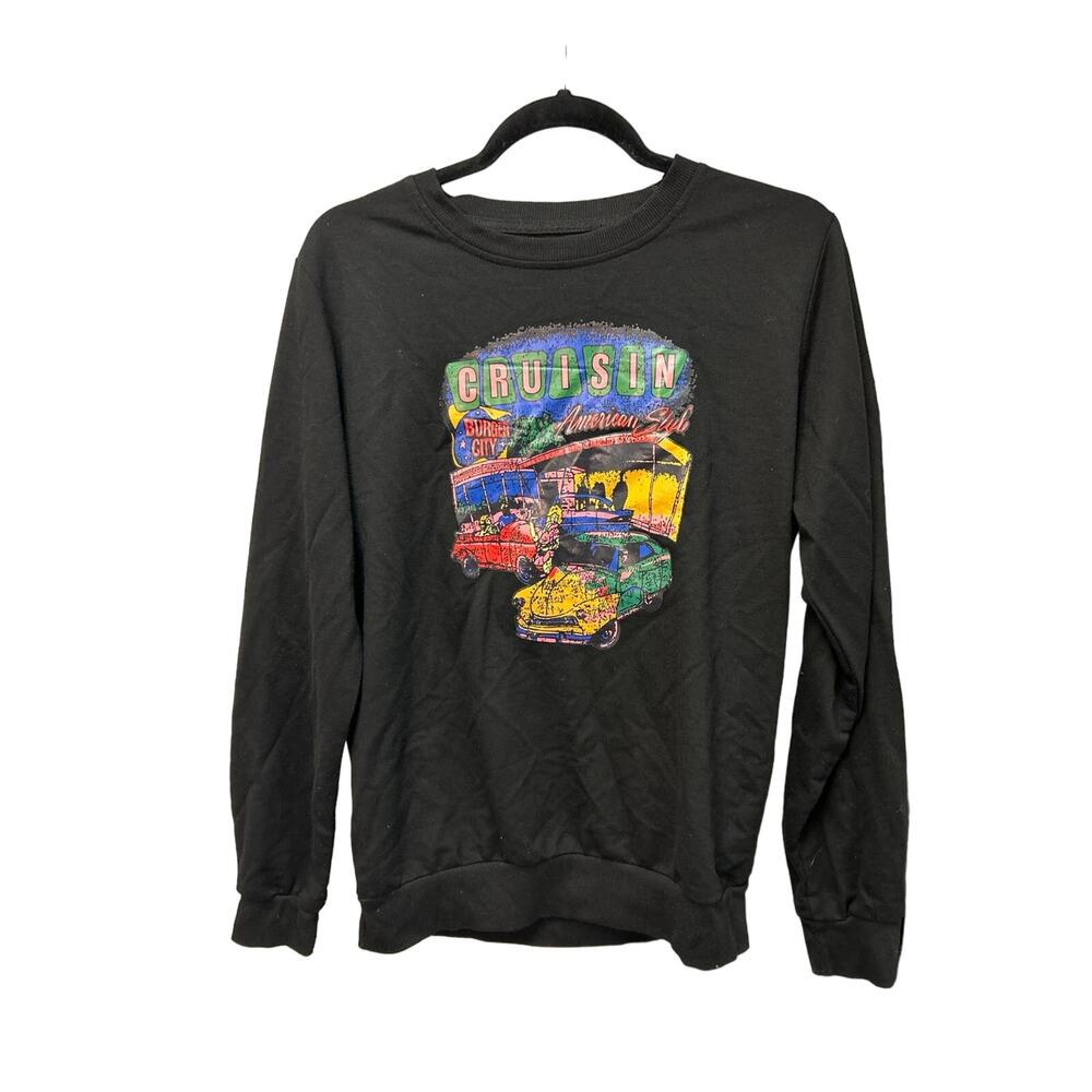 Men Graphic Sweatshirt Small